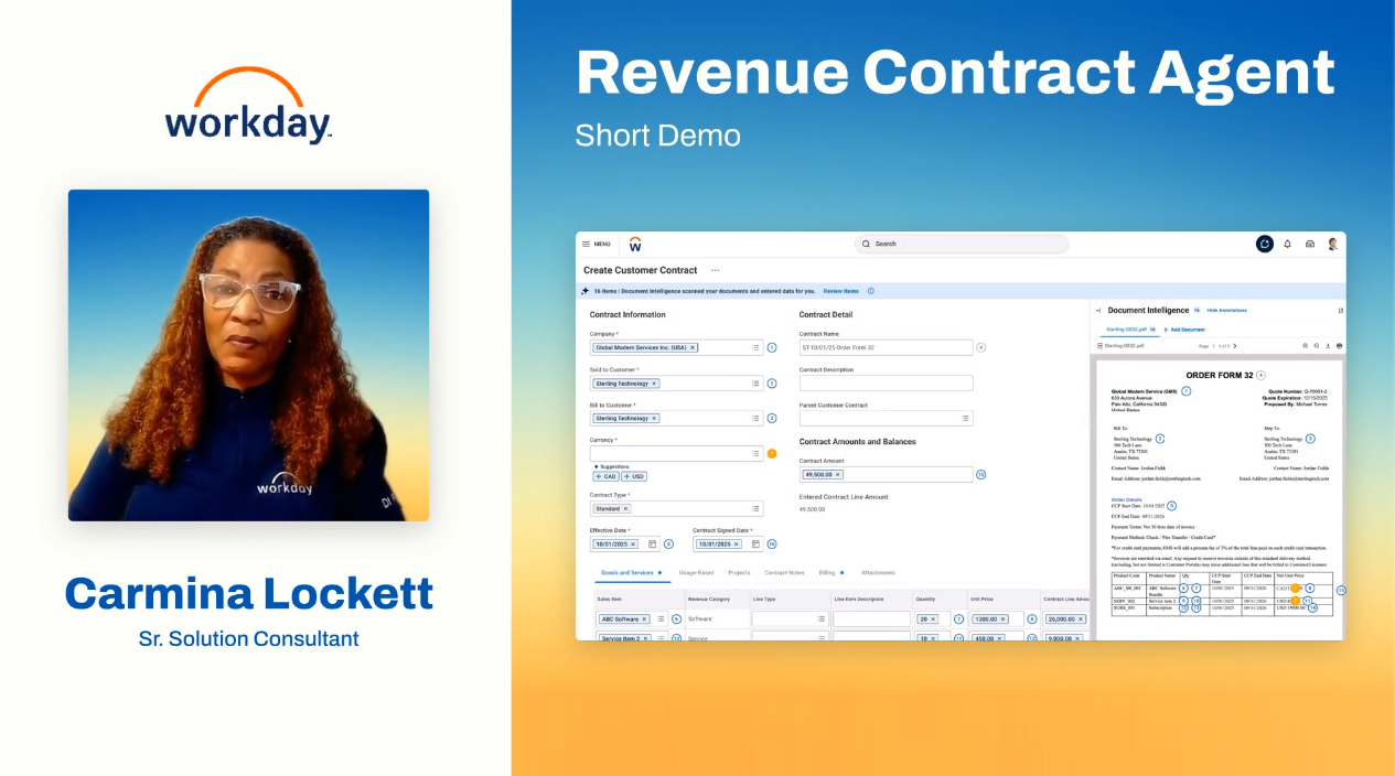 Thumbnail for Demo: Revenue Contract Agent