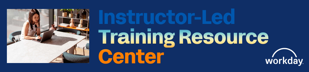 Banner for the Instructor-Led Training Resource Page