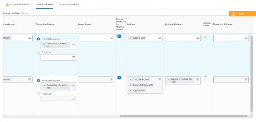 Unapproved Supplier Invoice Line Accrual Report Journal Line 2